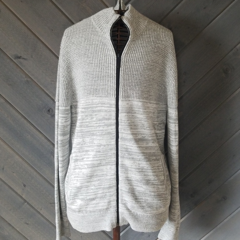 Kenneth Cole zip cardigan